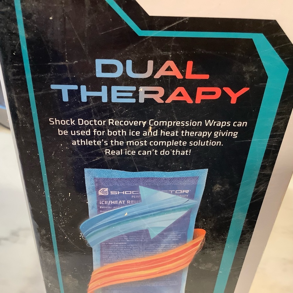 Dual Therapy shock doctor ice wraps
